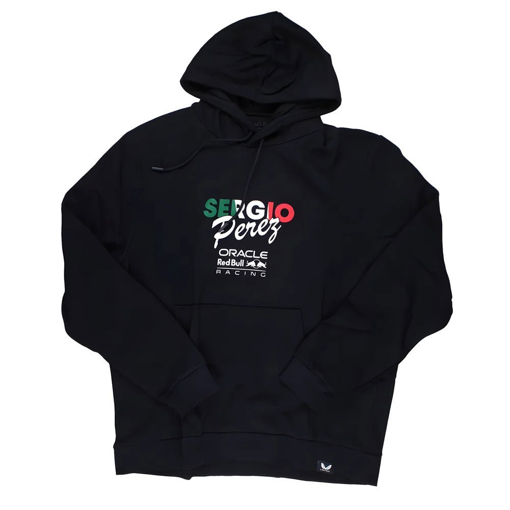 2025 Red Bull Racing Sergio Perez Flag OH Hoodie (Night Sky)