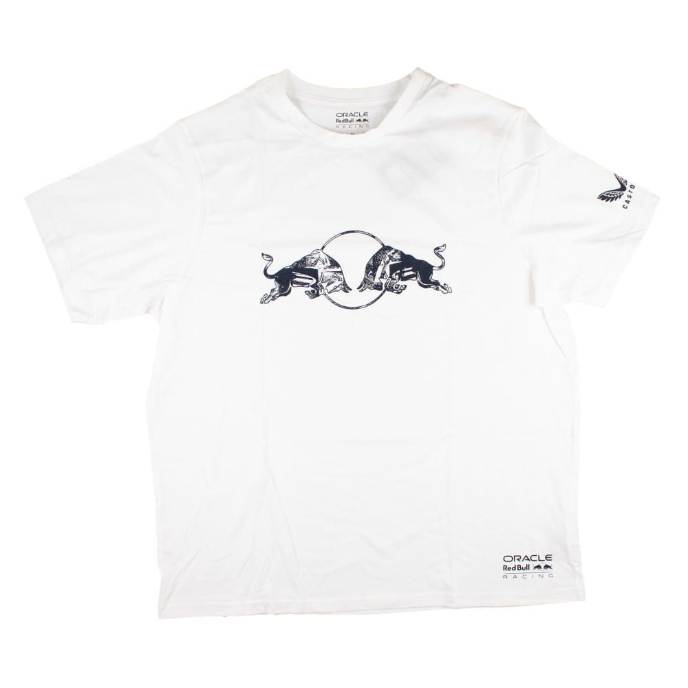 2025 Red Bull Racing Graphic Bull T-Shirt (White)
