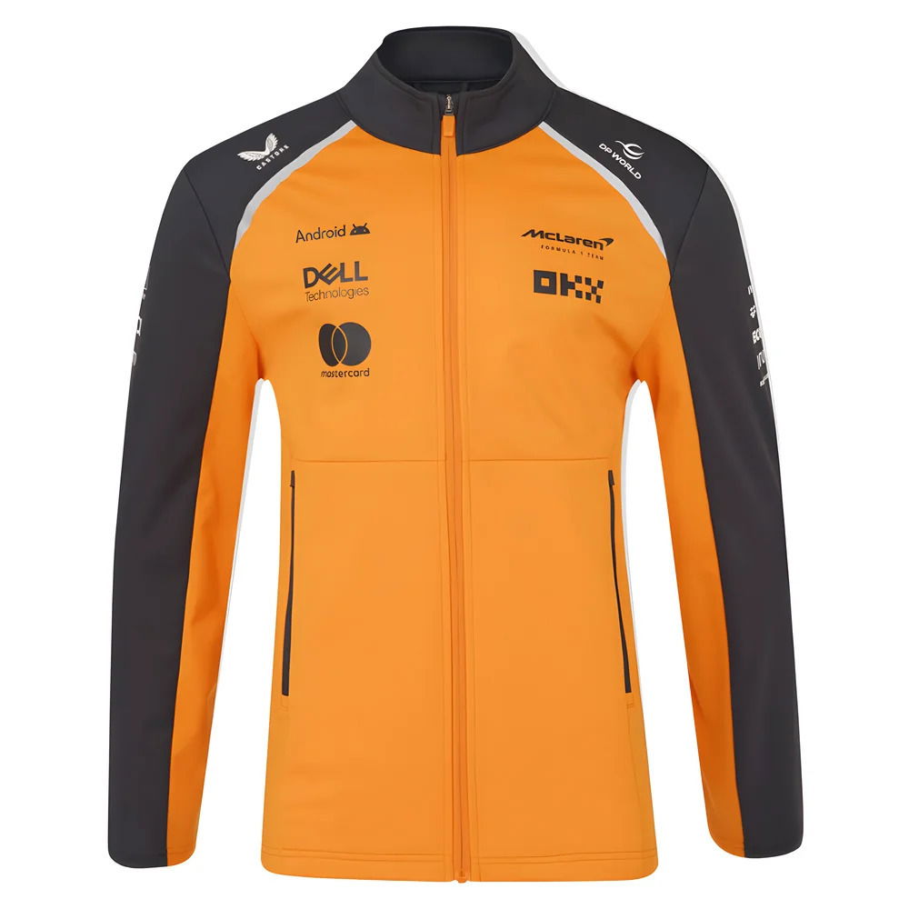 2025 McLaren F1 Team Soft Shell Jacket (Autumn Glory)