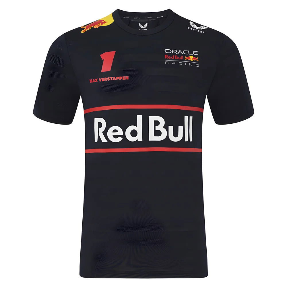 2025 Red Bull Racing Max Verstappen Team T-Shirt (Navy)