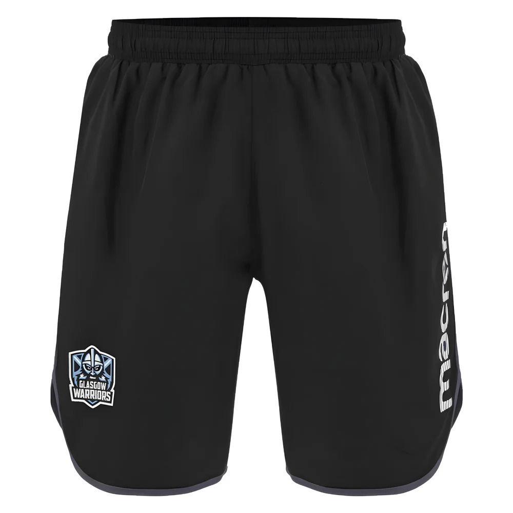 2024-2025 Glasgow Warriors Rugby Gym Shorts (Black)