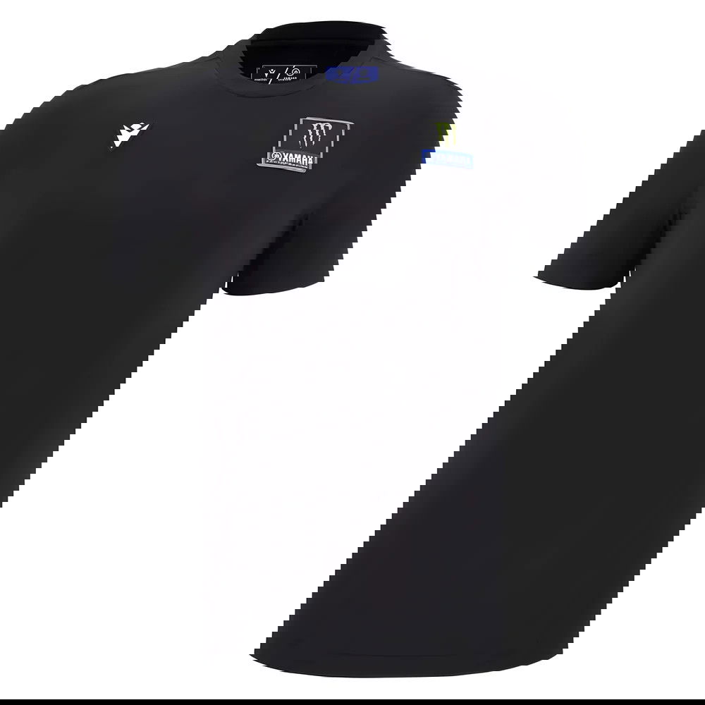 2025 Yamaha Factory Racing Cotton Travel SS Shirt - Black