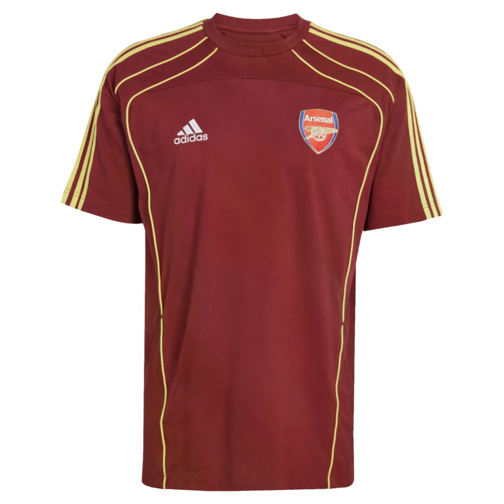 2025-2026 Arsenal UBP Tee (Noble Maroon) [JN1964] - Uksoccershop
