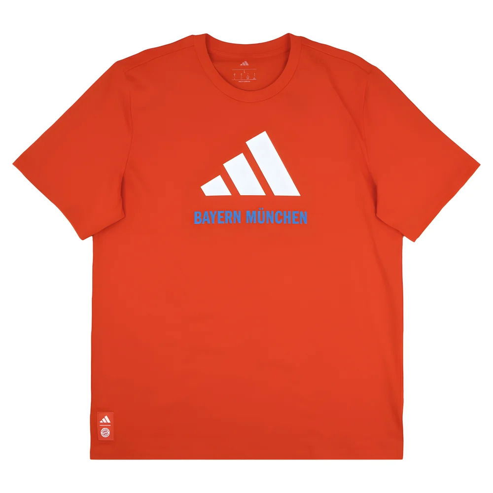 2025-2026 Bayern Munich Seasonal Graphic Tee (Red)