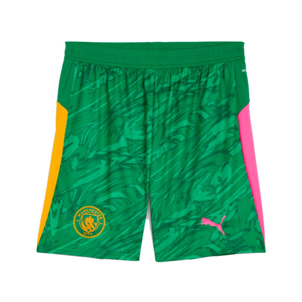 2025-2026 Man City Goalkeeper Away Shorts (Green)