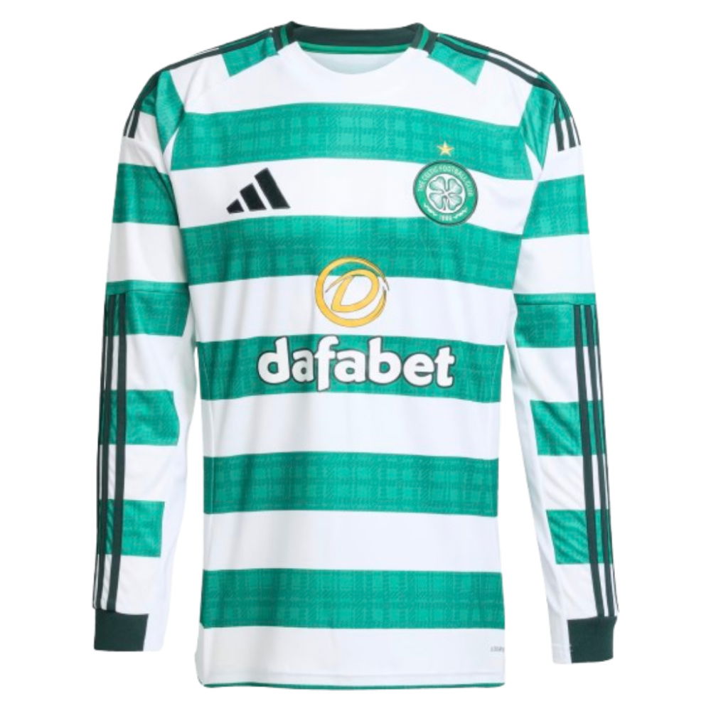 2025-2026 Celtic Long Sleeve Home Shirt
