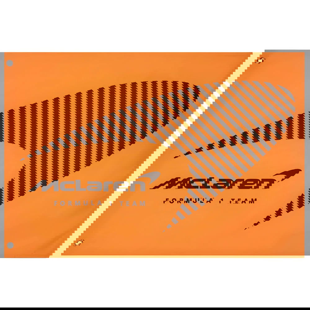 2025 McLaren F1 Team Flag - Orange