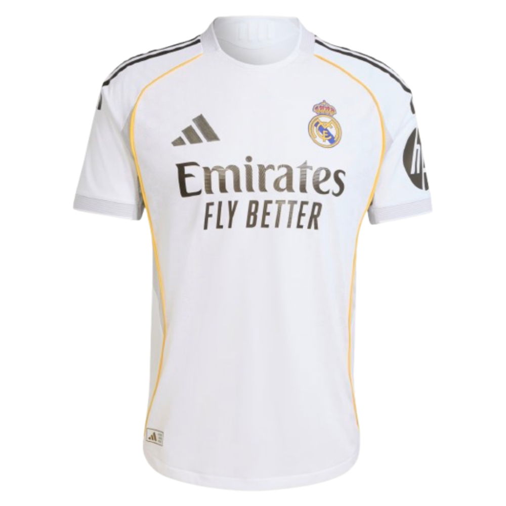 2025-2026 Real Madrid Authentic Home Shirt
