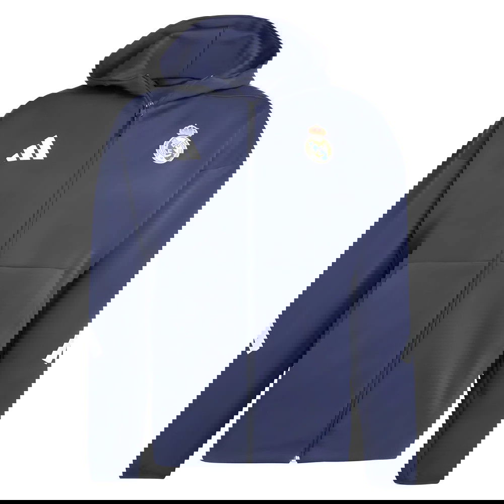 2025-2026 Real Madrid Anthem Jacket (Legend Ink)