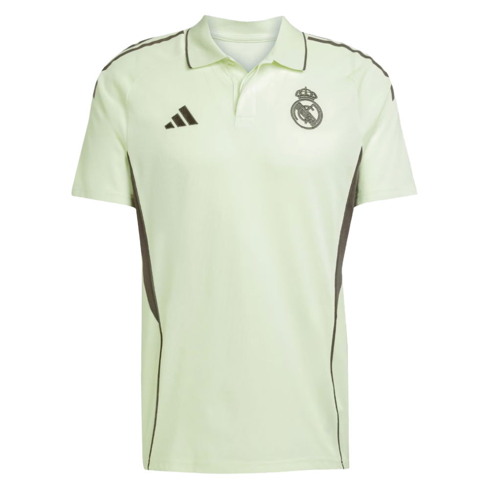 2025-2026 Real Madrid Polo Shirt (Almost Lime)