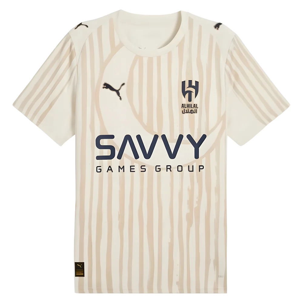 2025-2026 KIDSUPER x Al-Hilal CWC Goalkeeper Shirt (Alpine Snow)