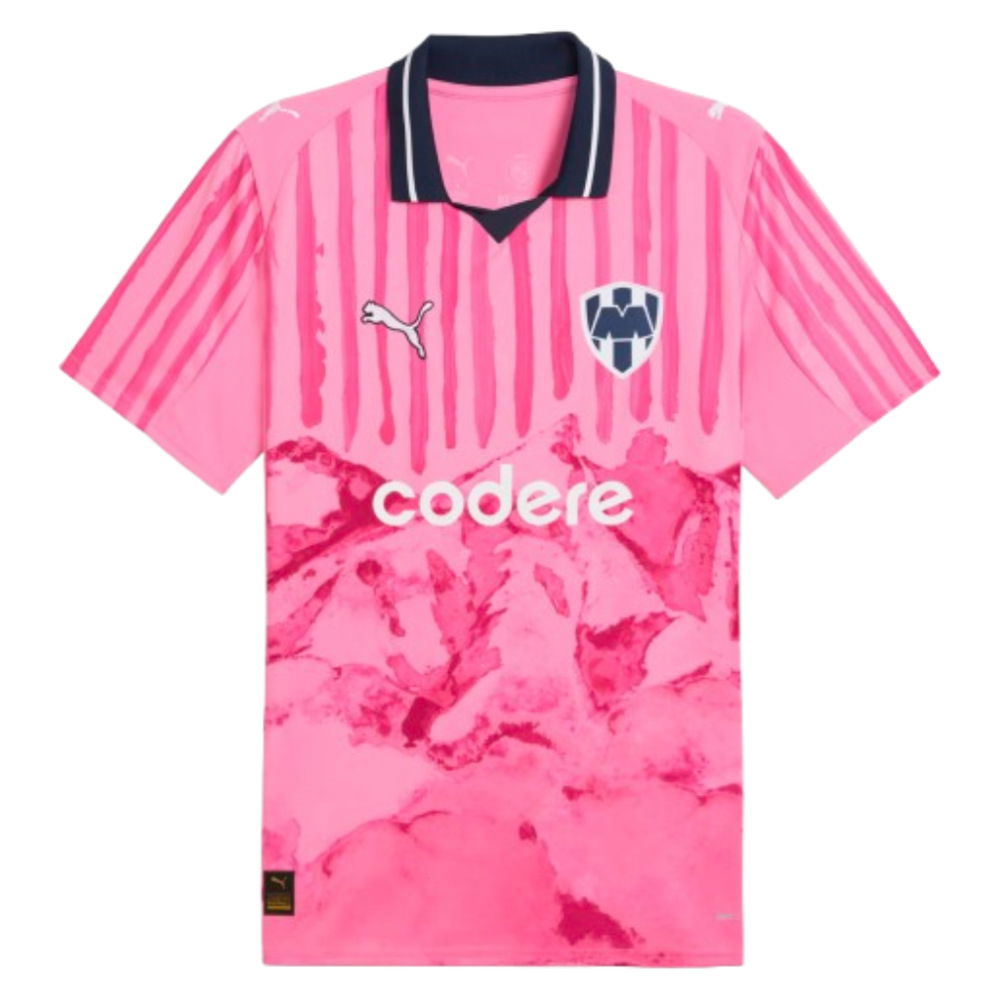 2025-2026 KIDSUPER x CF Monterrey Goalkeeper CWC Shirt (Pink)