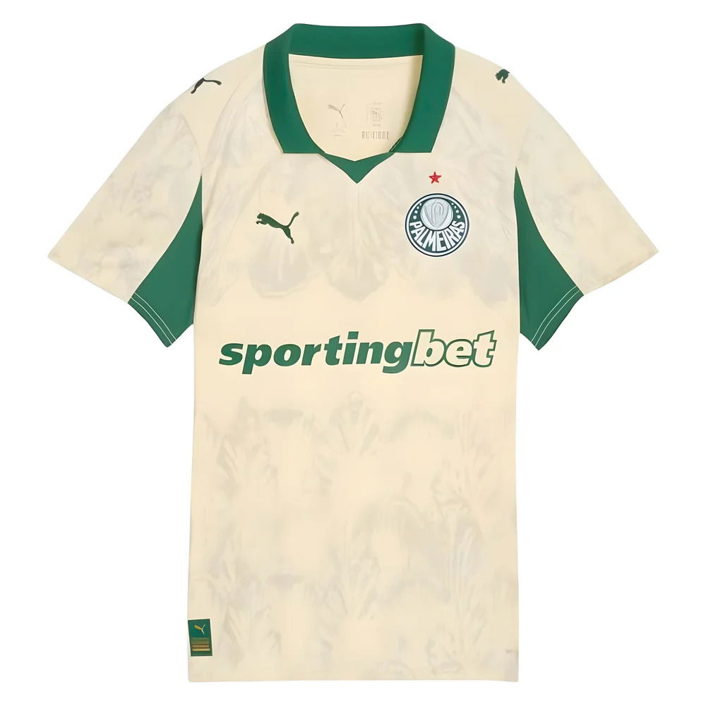 2025-2026 KIDSUPER x SE Palmeiras CWC Shirt (Vanilla) - Womens