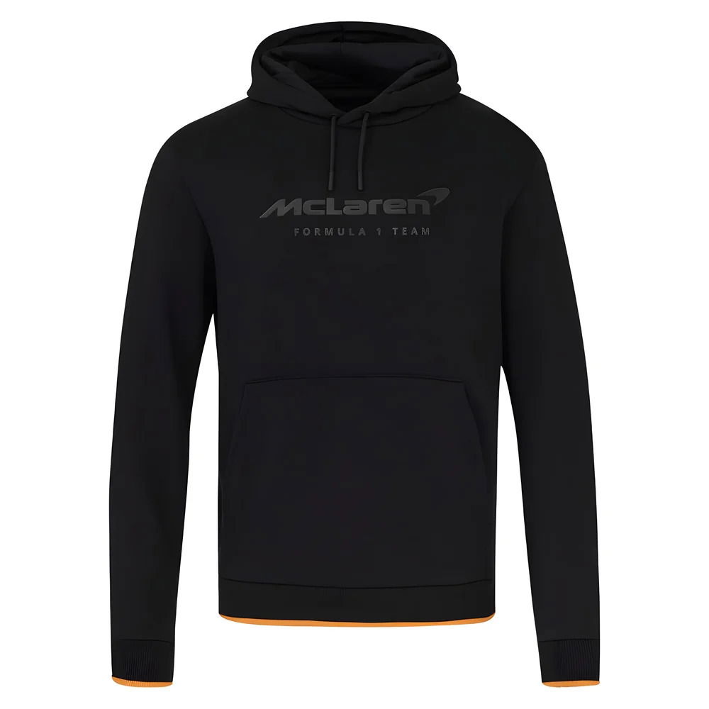 2025 McLaren F1 Unisex Core Essentials Hoodie - Black