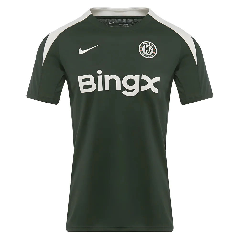 2025-2026 Chelsea Dri-Fit Strike Training Shirt (Green)