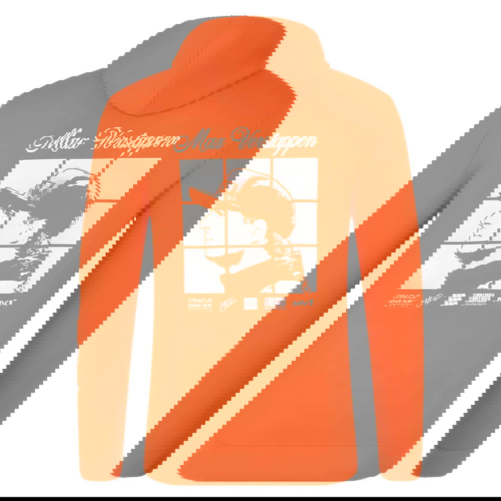 2025 Red Bull Racing MV Puzzle OH Hoodie (Exotic Orange) - Kids