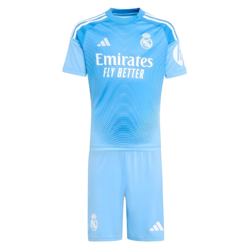 2025-2026 Real Madrid Home Youth Goalkeeper Kit