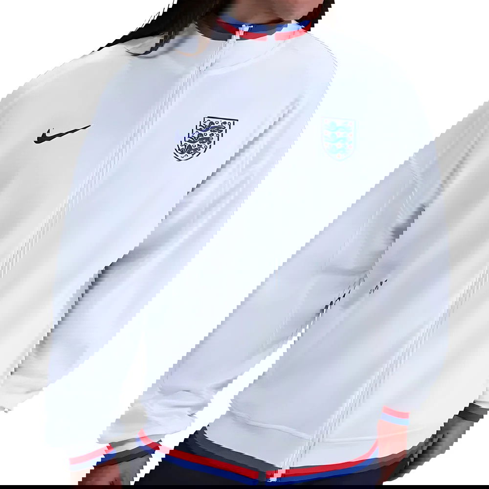 2025-2026 England Academy Pro Anthem Jacket (White)