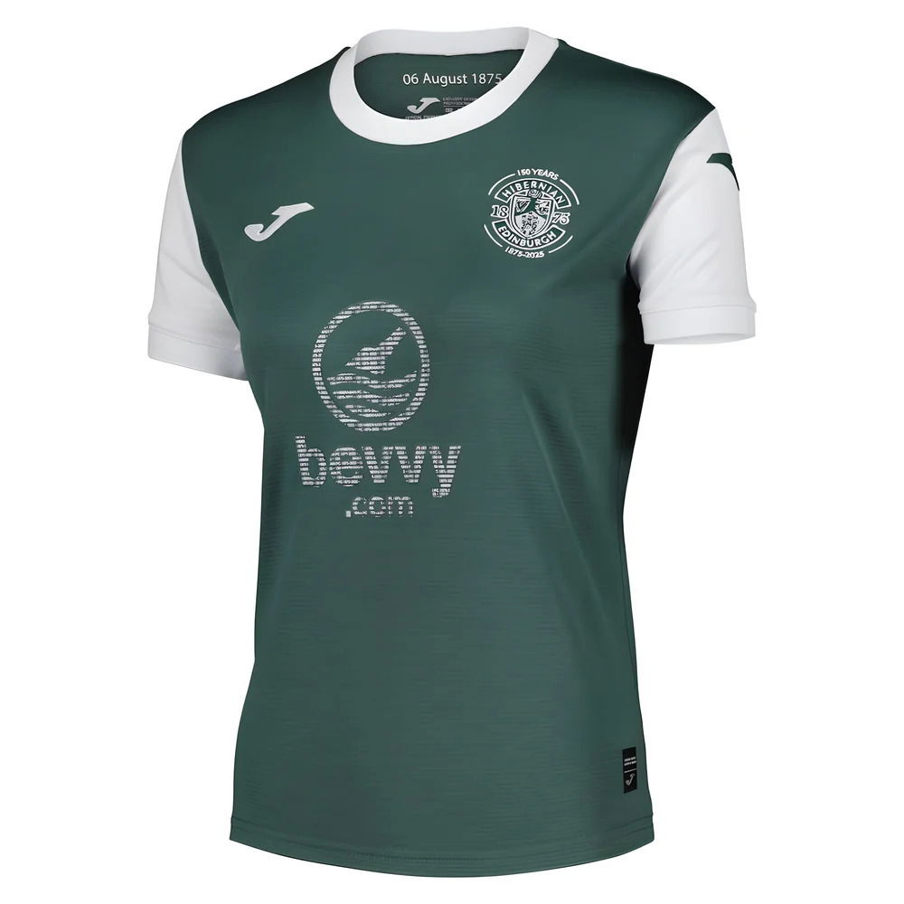 2025-2026 Hibernian Home Shirt - Womens