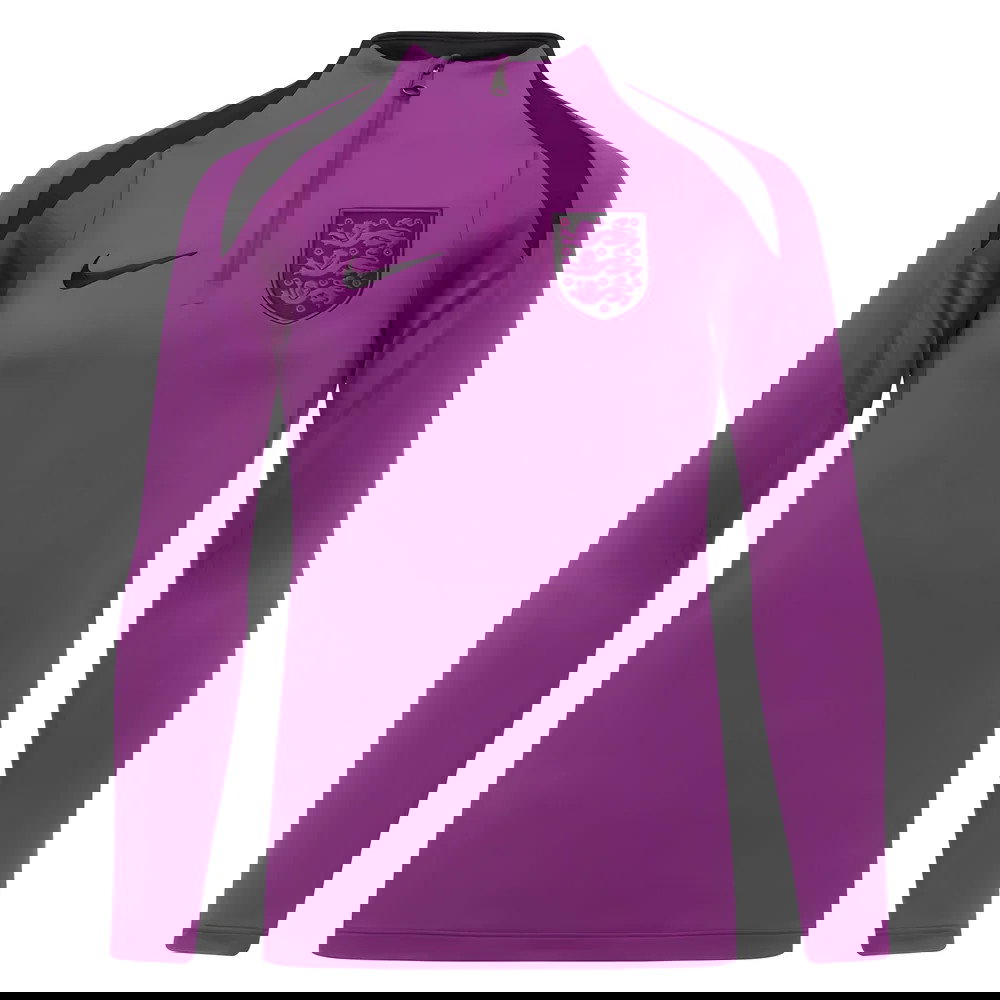 2025-2026 England Strike Drill Top (Purple) - Kids