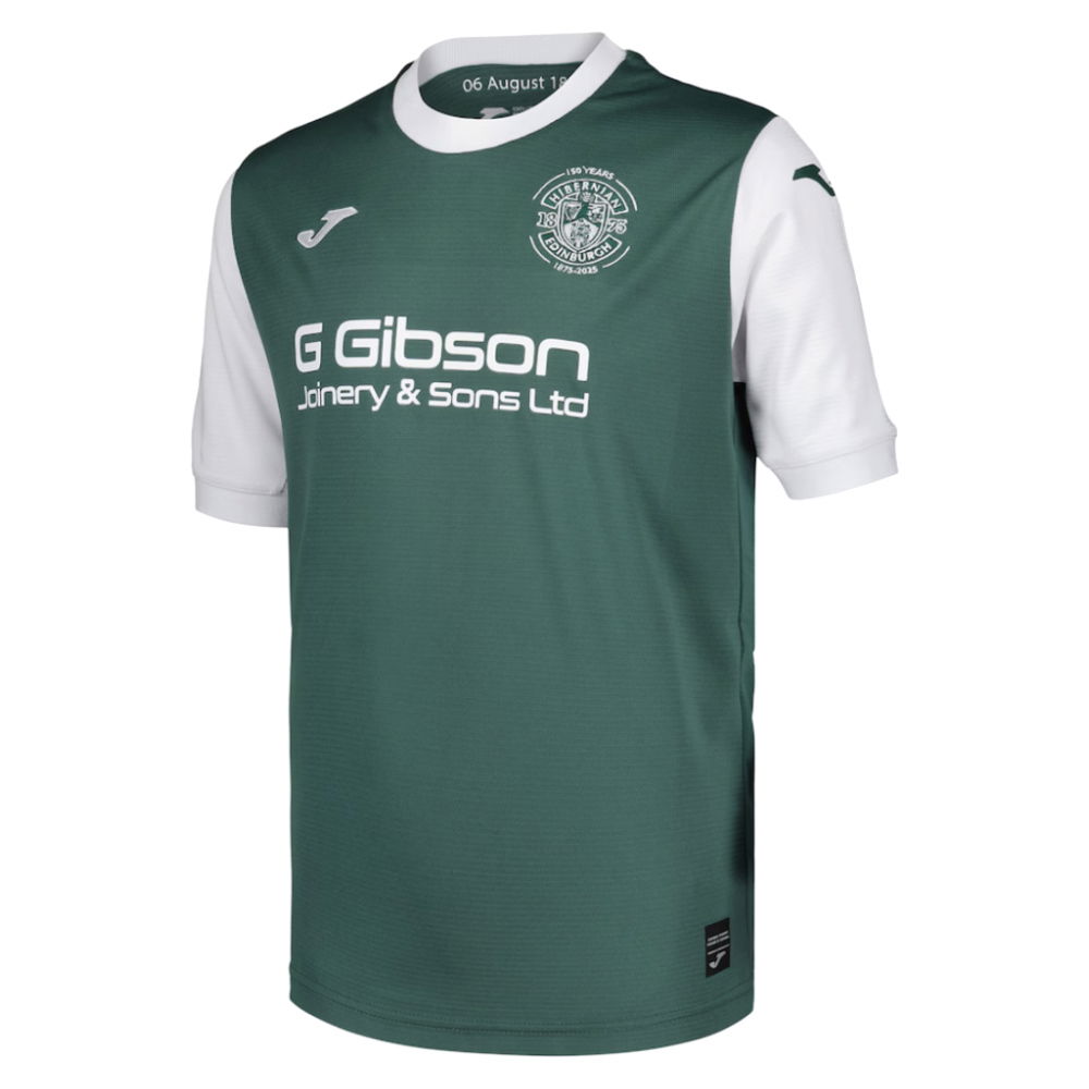 2025-2026 Hibernian Home Shirt - Kids