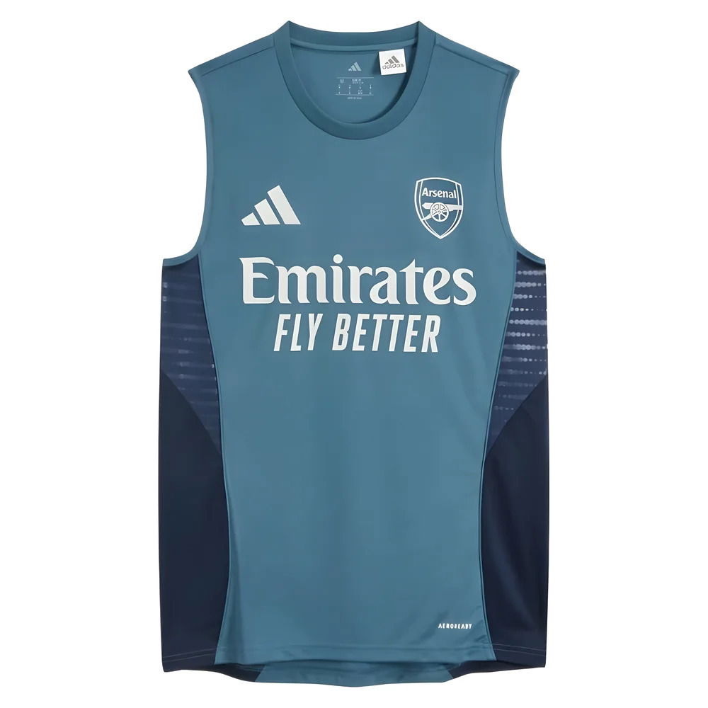 2025-2026 Arsenal Sleeveless Jersey (Blanch Blue)