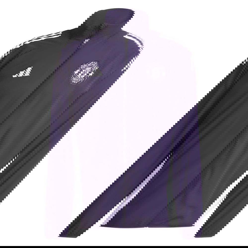 2025-2026 Man Utd Presentation Jacket (Aurora Plum)