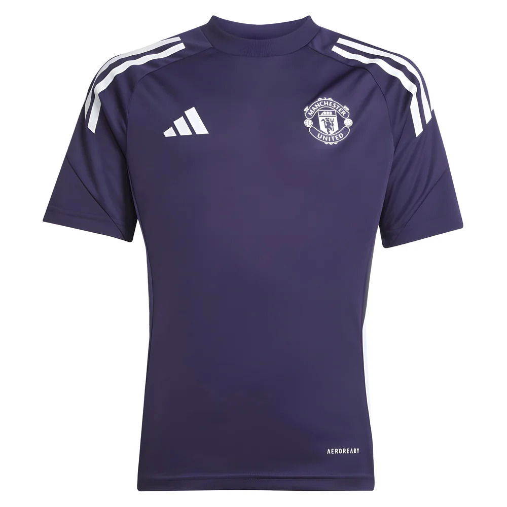 2025-2026 Man Utd Training Jersey (Aurora Plum) - Kids