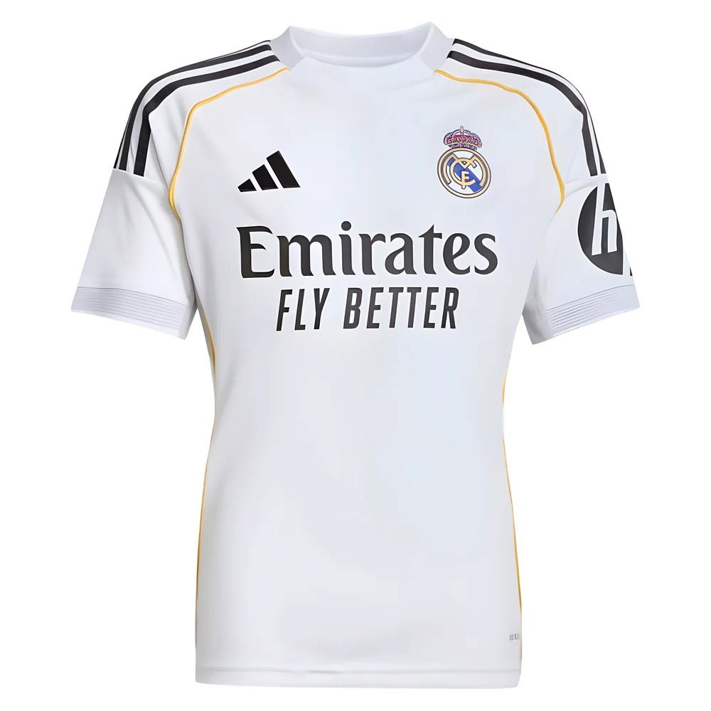 2025-2026 Real Madrid Home Shirt (Kids)