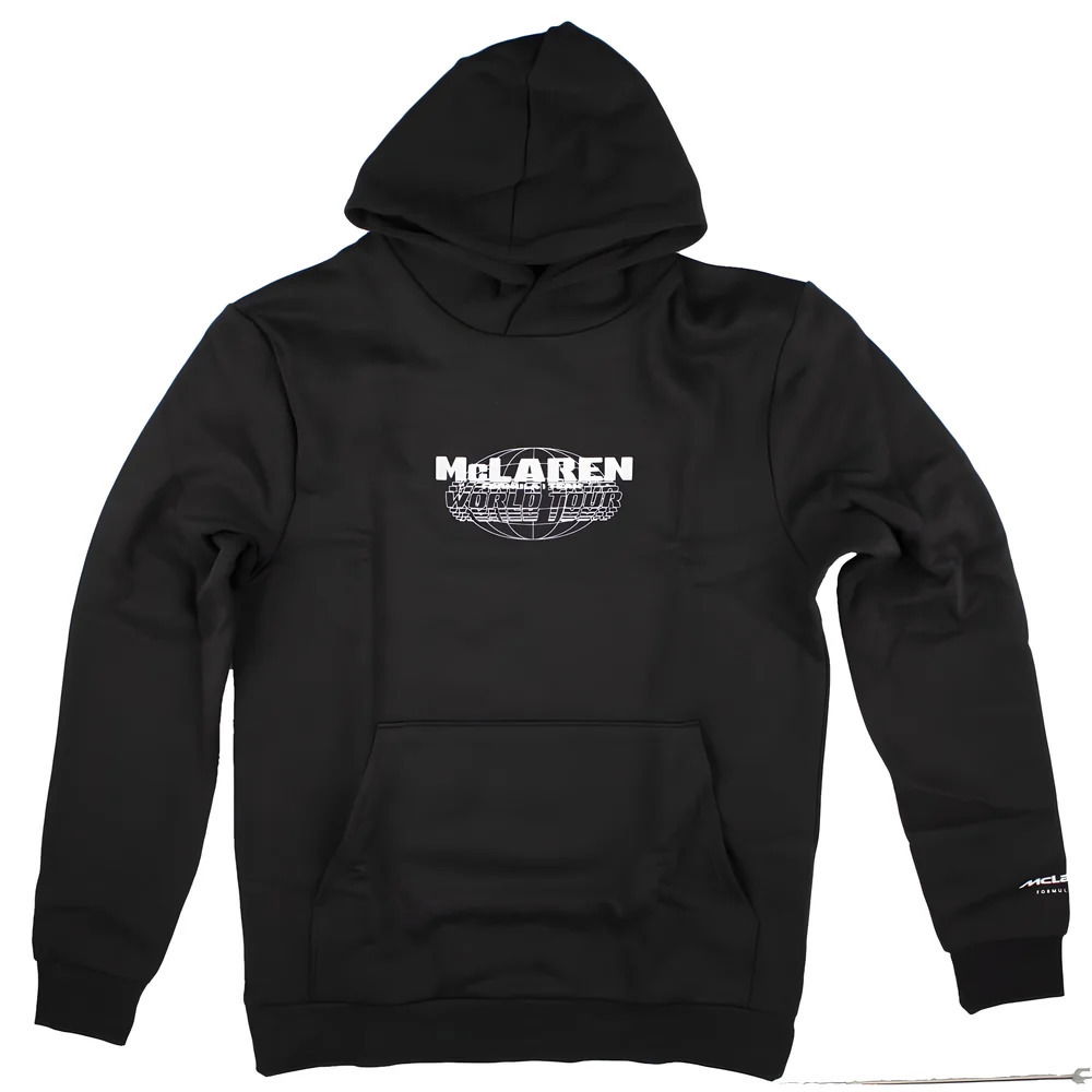 2025 McLaren F1 Unisex World Tour Graphic Hoodie - Phantom