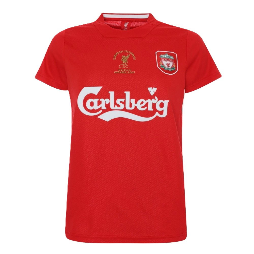Liverpool FC 2005 Istanbul Home Shirt (Womens)