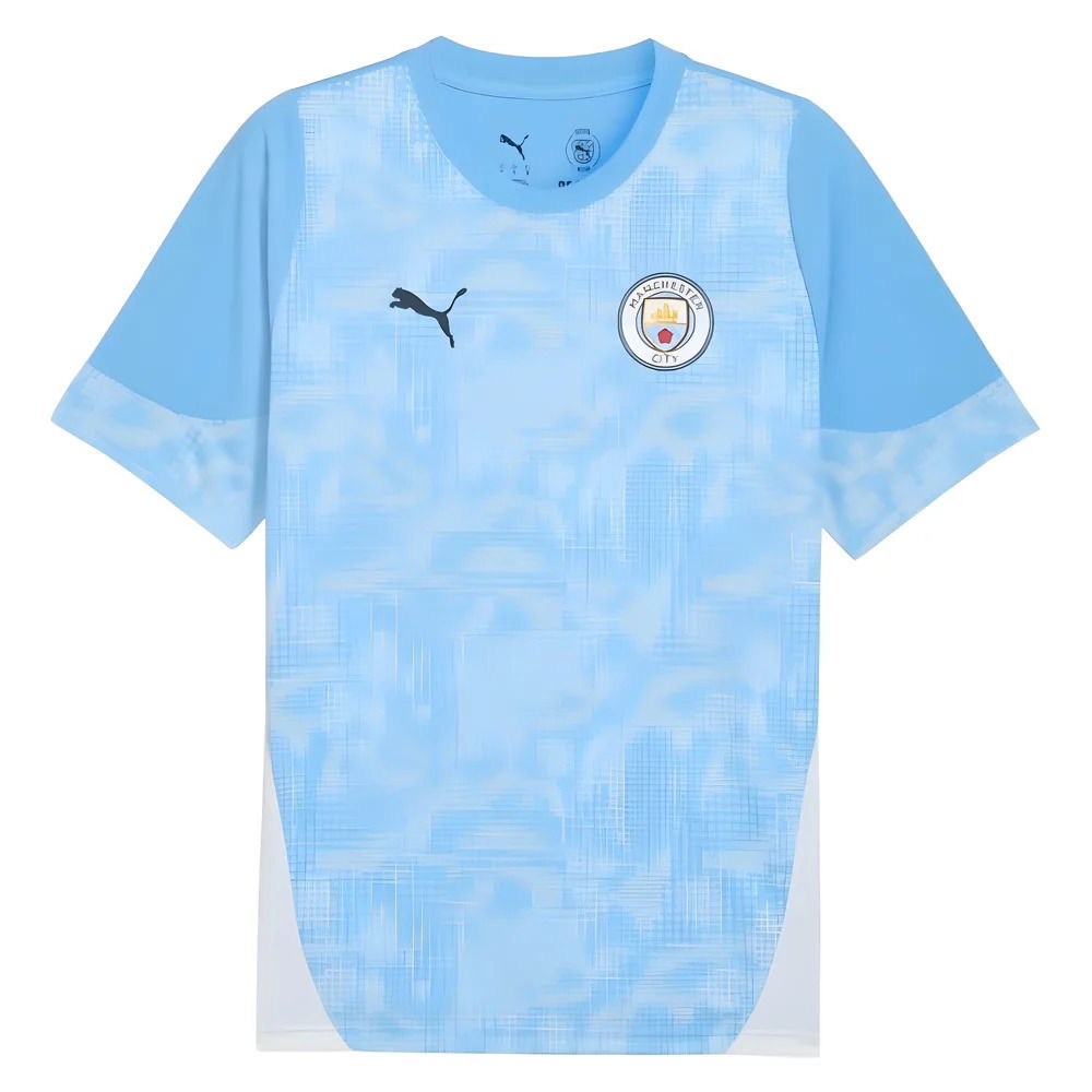 2025-2026 Man City Training Jersey (Light Blue) - Kids