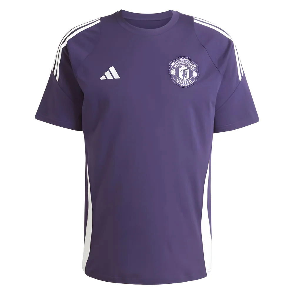 2025-2026 Man Utd Training Tee (Aurora Plum)