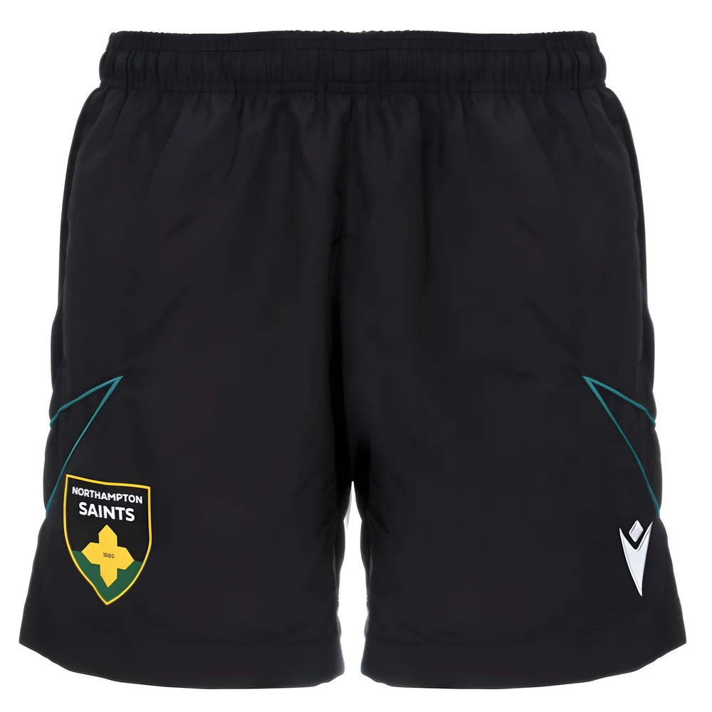 2025-2026 Northampton Saints Training Bermuda Shorts (Black)