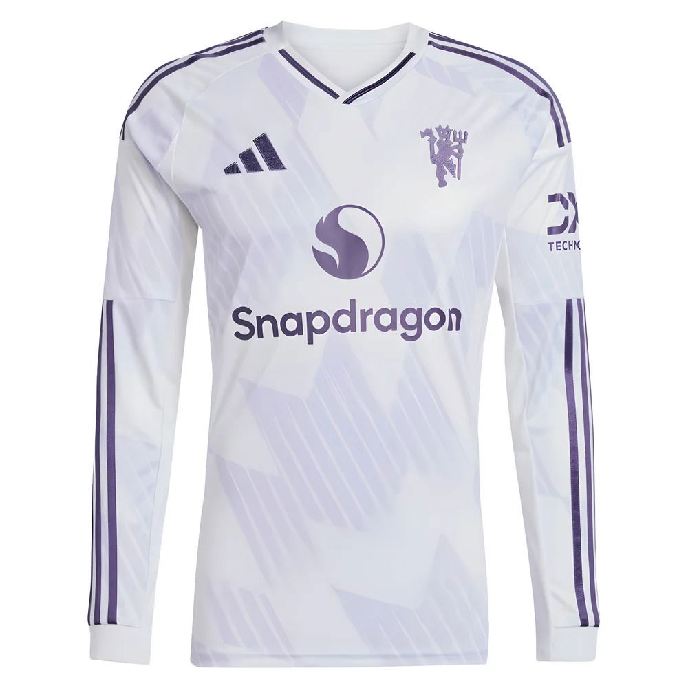 2025-2026 Man Utd Long Sleeve Away Shirt