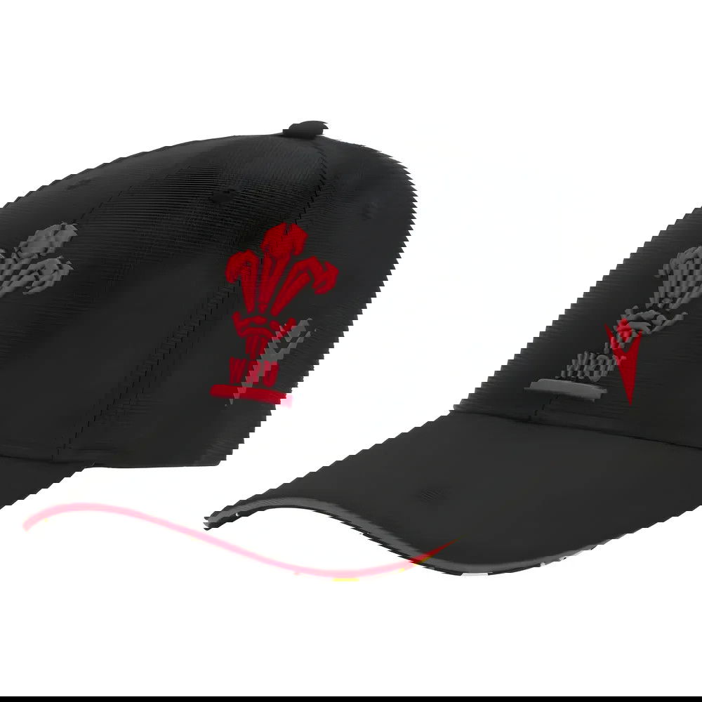 2025-2026 Wales WRU Custom Cap Curved Visor (Black)