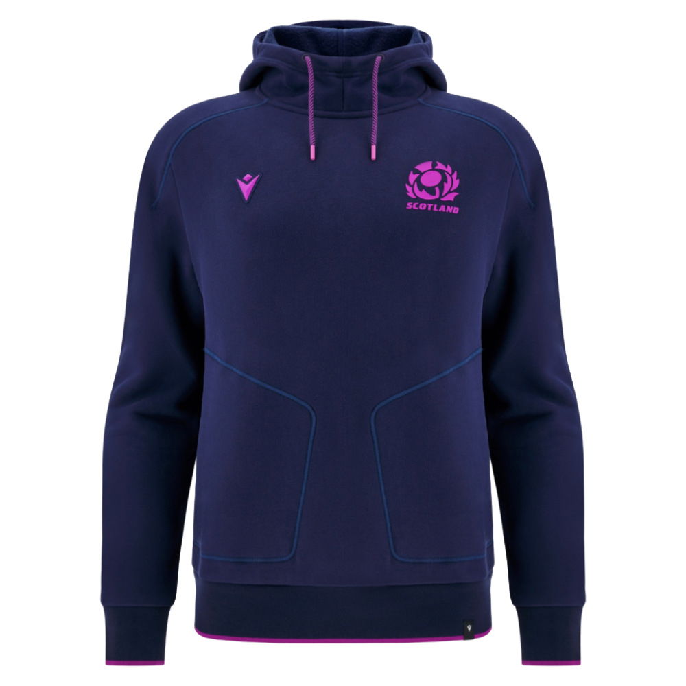 2025-2026 Scotland Rugby Ath Sweat Hoody (Navy)