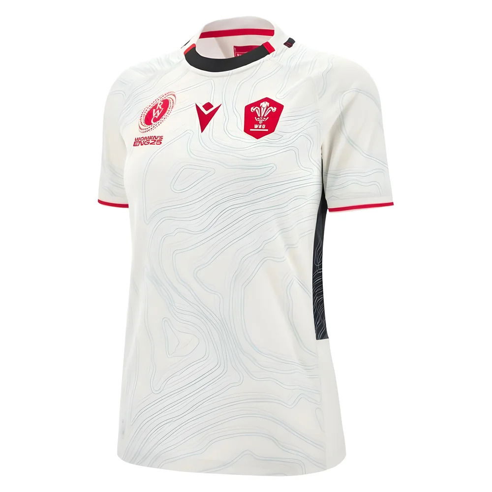 2025-2026 Wales WRU Away WRWC Rugby Shirt