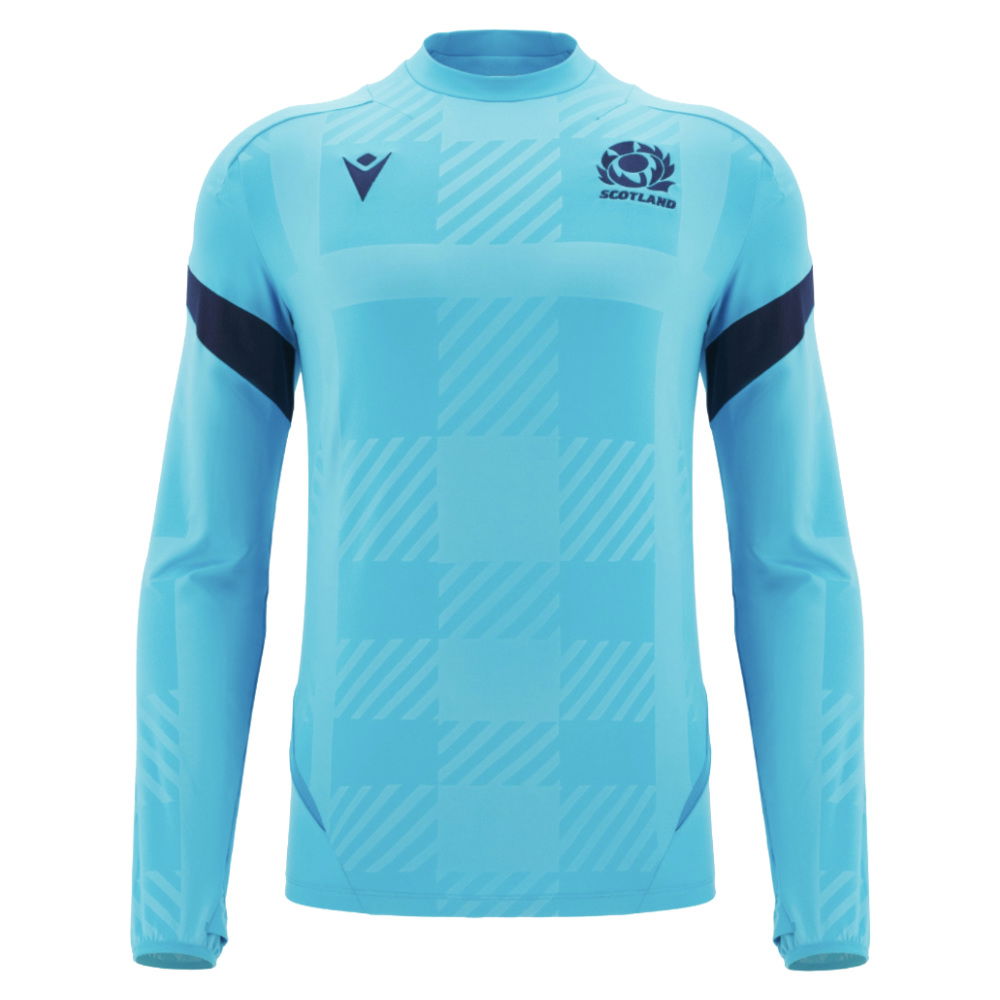 2025-2026 Scotland Rugby Training Sweatshirt (Sky)