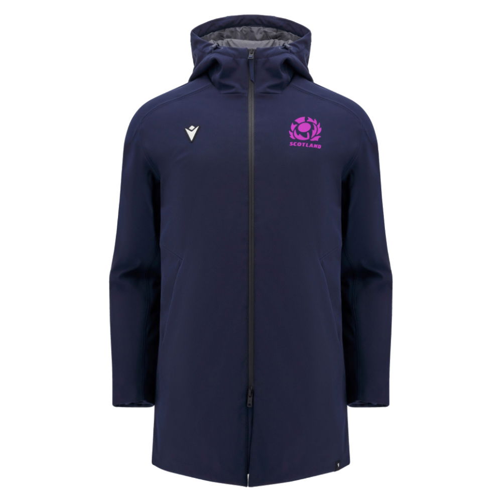 2025-2026 Scotland Rugby Ath Elite Highlands Jacket (Navy)