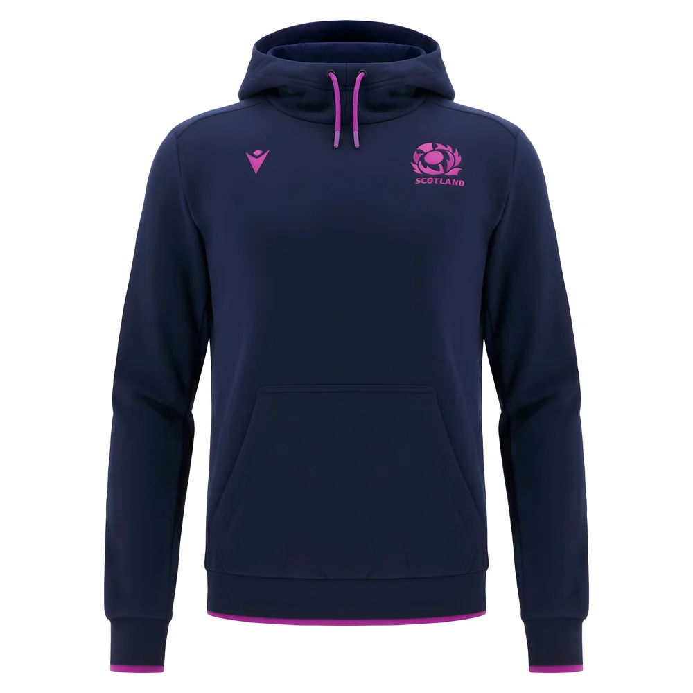 2025-2026 Scotland Rugby Travel Hoody (Navy)