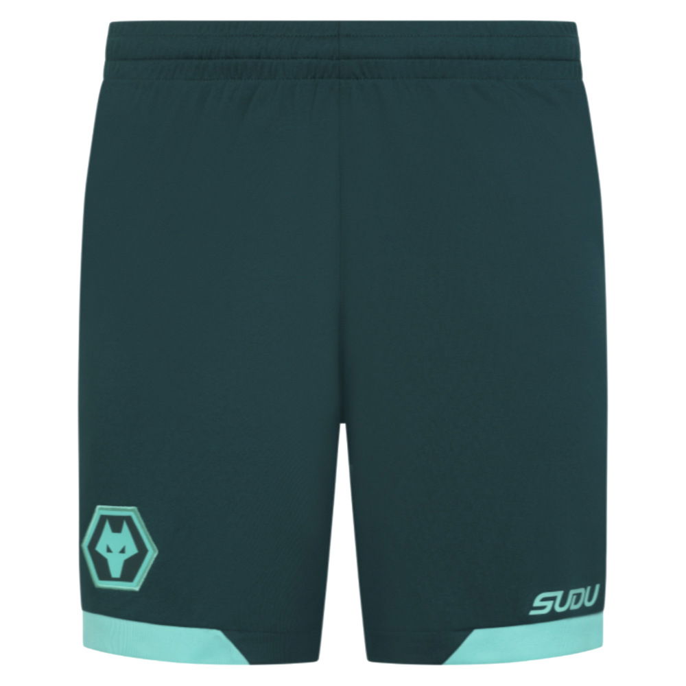 2025-2026 Wolves Away Shorts (Green)