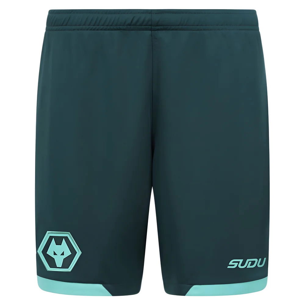 2025-2026 Wolves Away Shorts - Kids