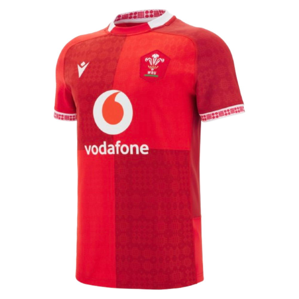 2025-2026 Wales WRU Home Slim Fit Rugby Shirt