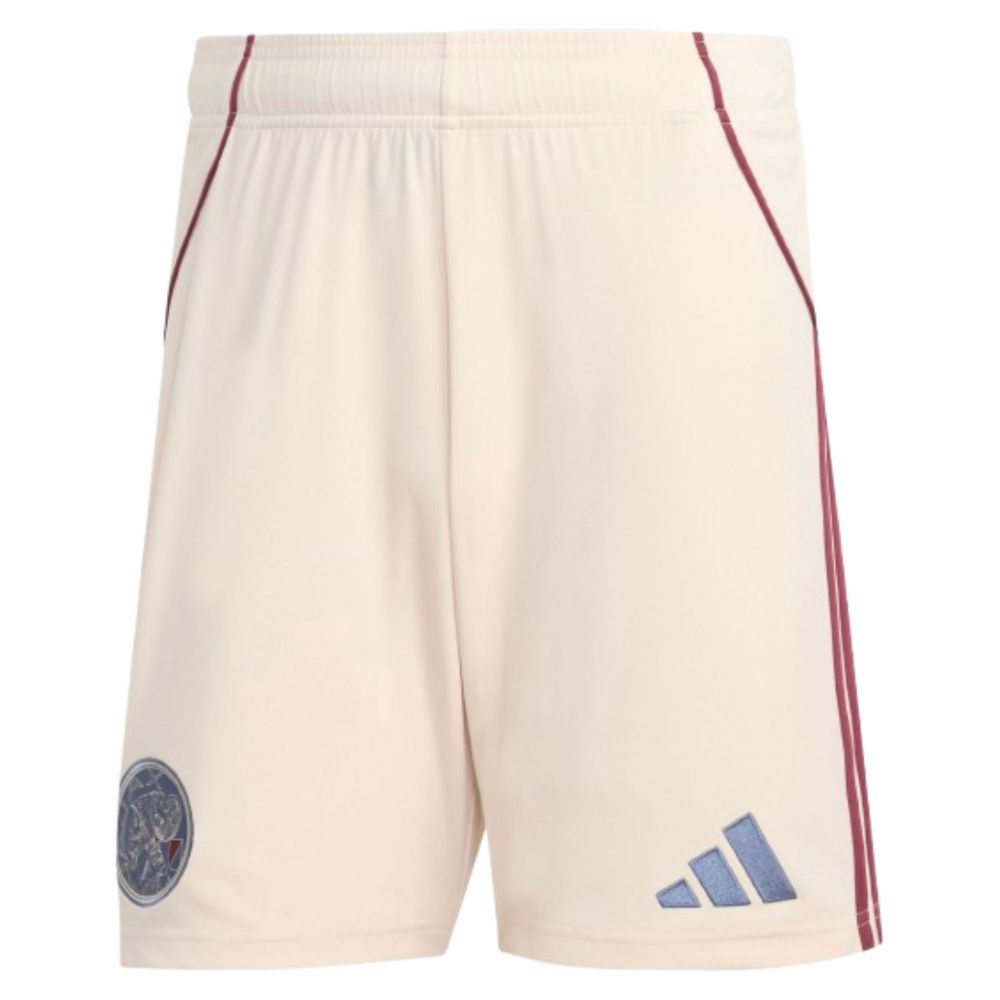 2025-2026 Ajax Third Shorts (Halo Ivory)