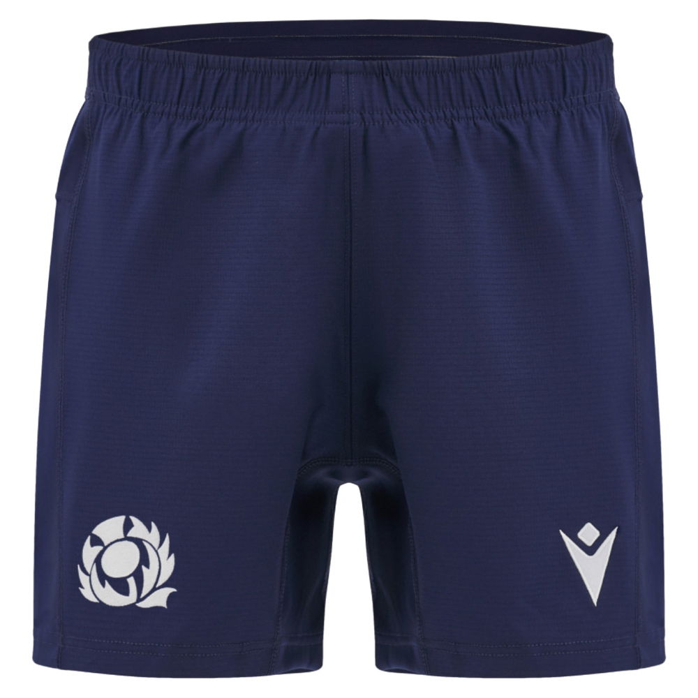 2025-2026 Scotland Rugby Training Shorts (Navy) - Kids