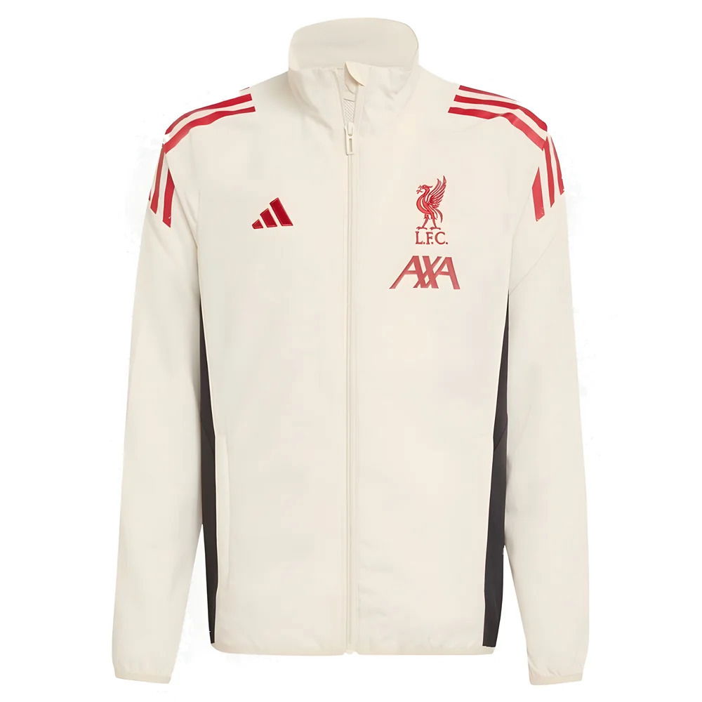 2025-2026 Liverpool Presentation Jacket (White) - Kids