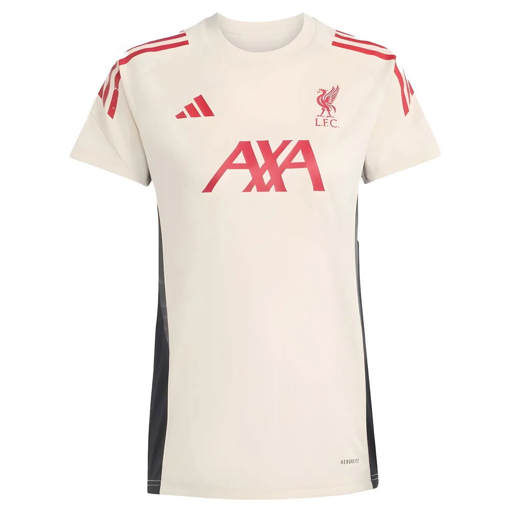 2025-2026 Liverpool Training Jersey (White) - Womens