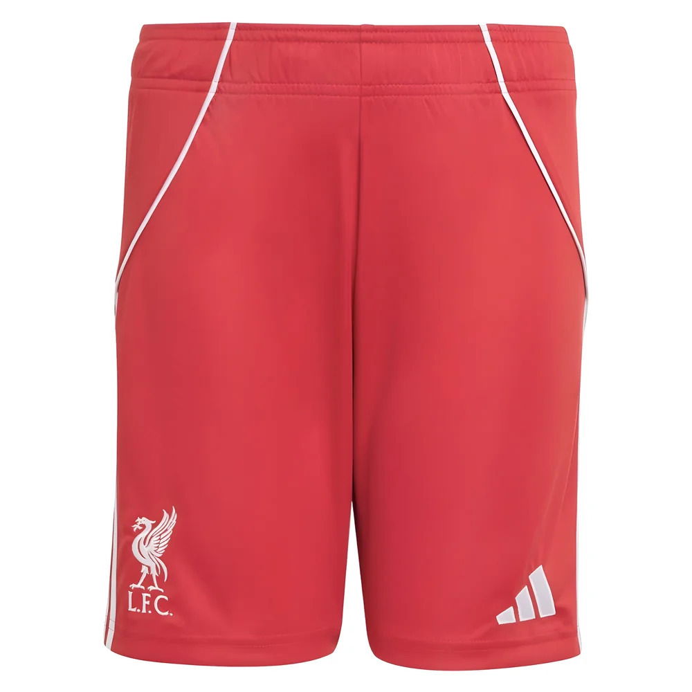 2025-2026 Liverpool Home Shorts (Red) - Kids