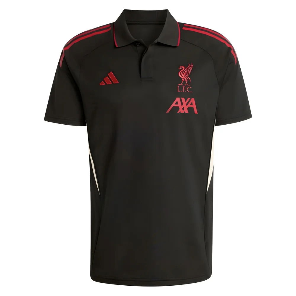 2025-2026 Liverpool Polo Shirt (Black)